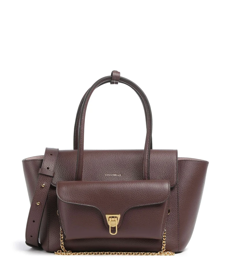Coccinelle Beat Double Bolso de mano berry