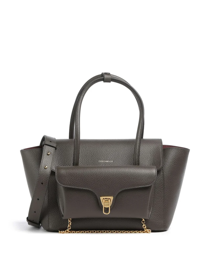Coccinelle Beat Double Bolso de mano fango
