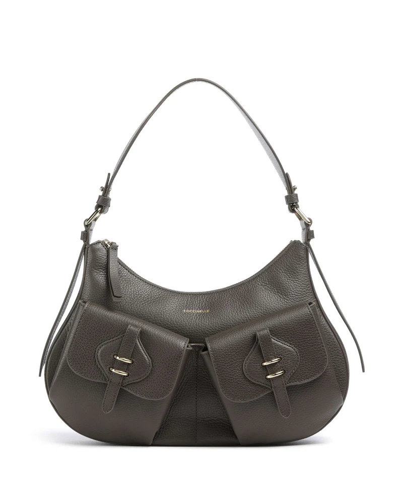 Coccinelle Mavery Pocket Bolso de hobo fango