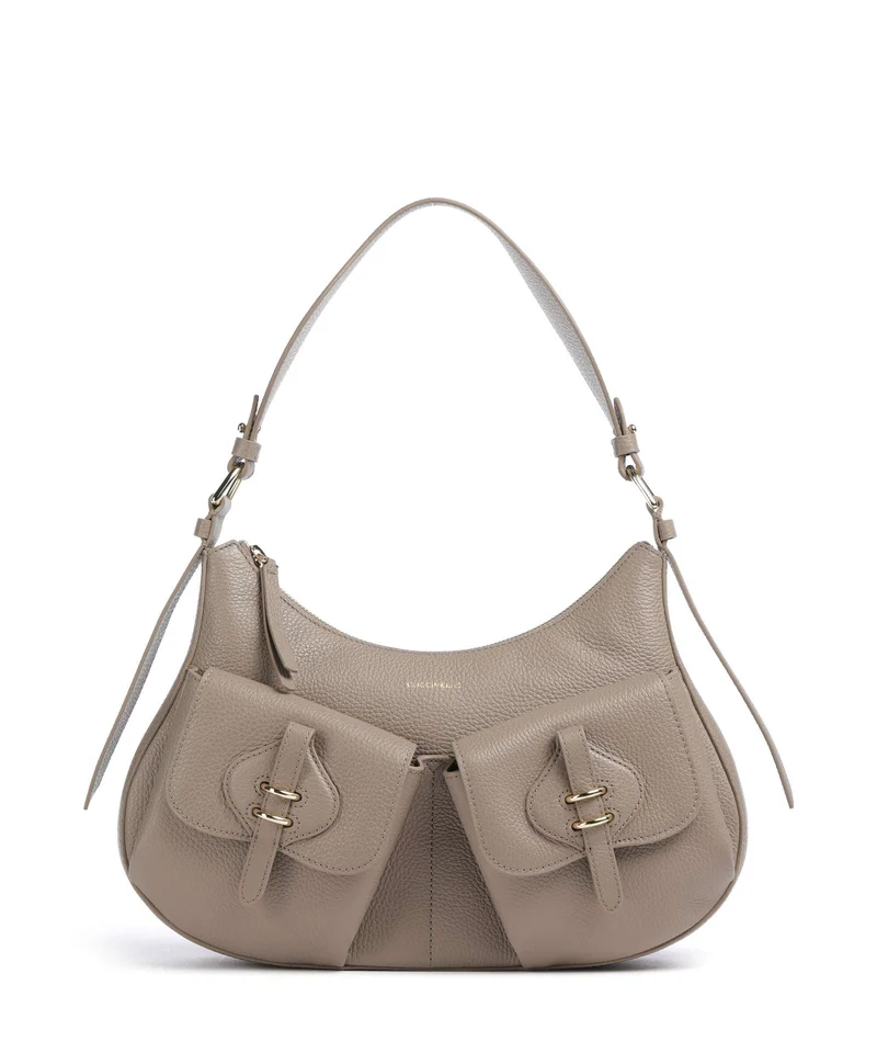 Coccinelle Mavery Pocket Bolso de hobo warm taupe