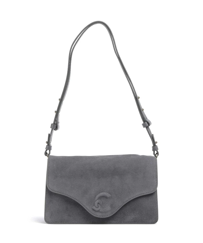 Coccinelle C-Me Softy Suede Bolso de hombro stove