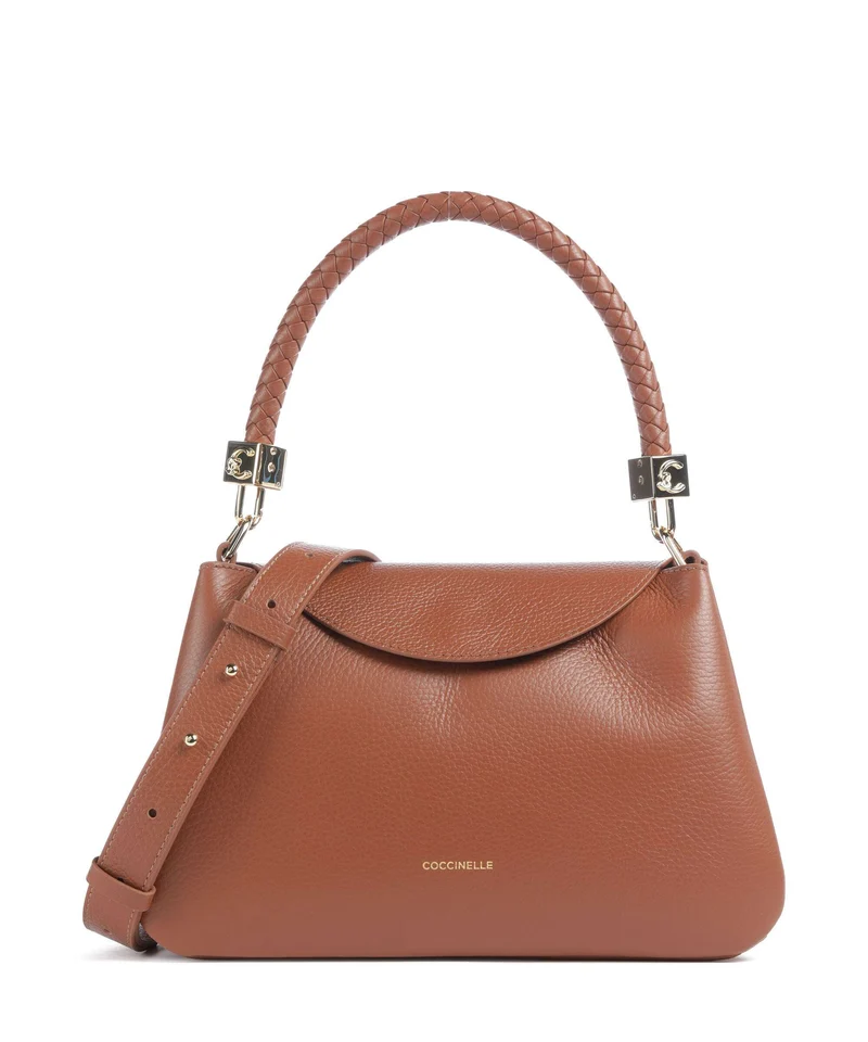 Coccinelle Tiggy Bolso de mano cognac
