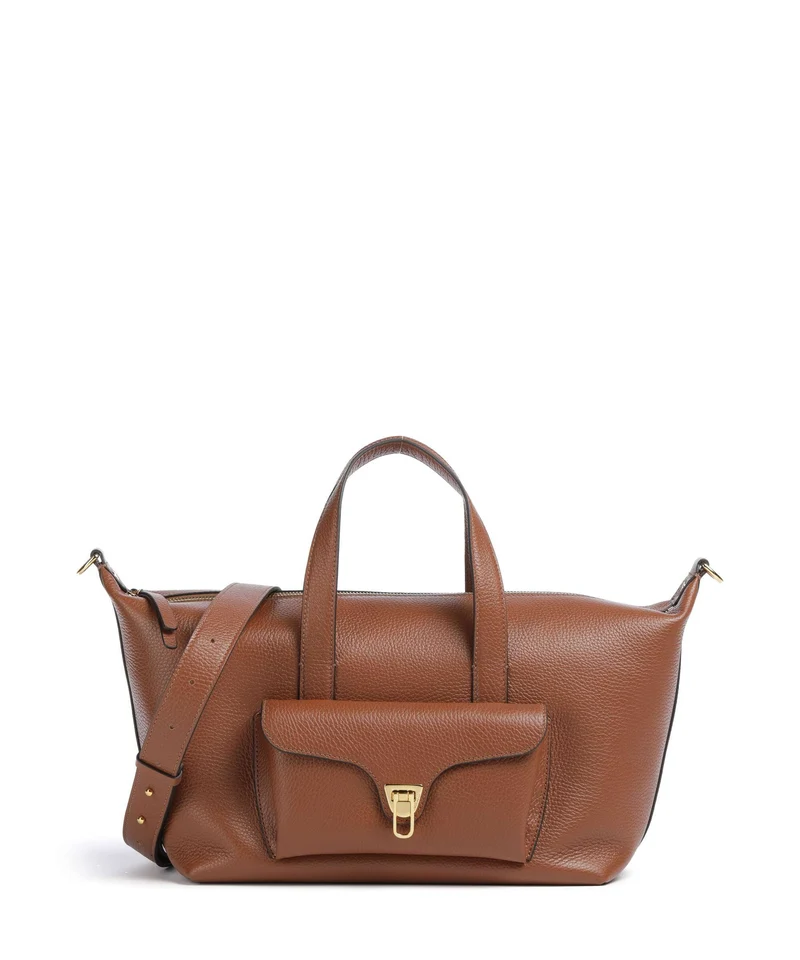 Coccinelle Beat Generation Bolso de mano cognac