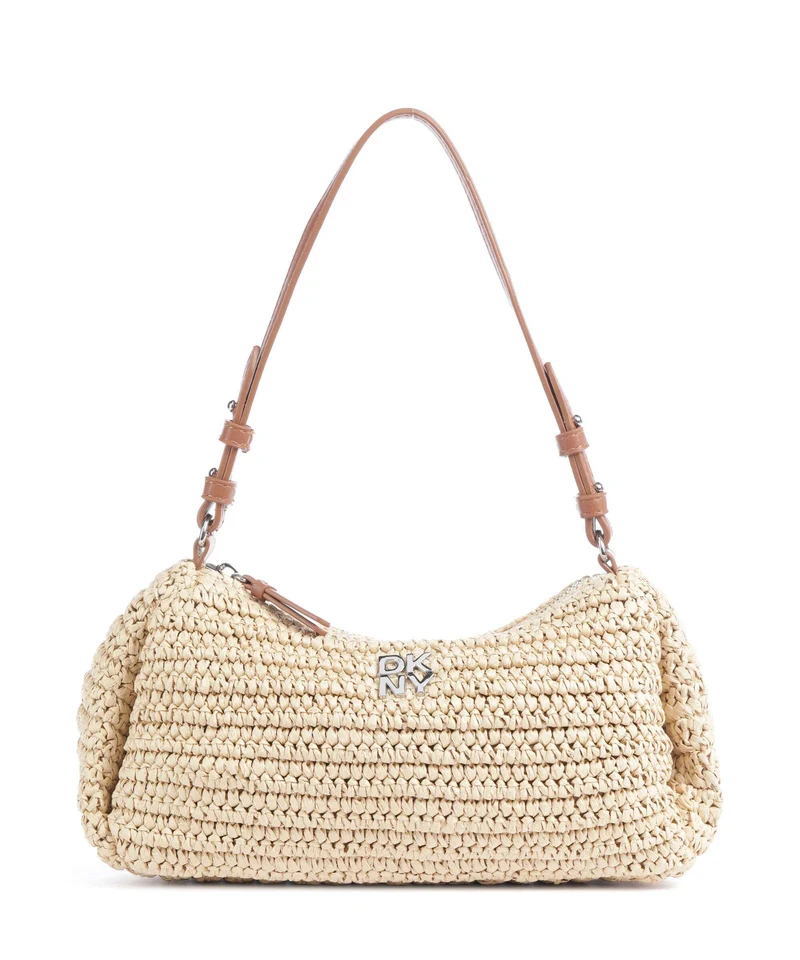 DKNY Remy Bolso de hombro natural/saddle