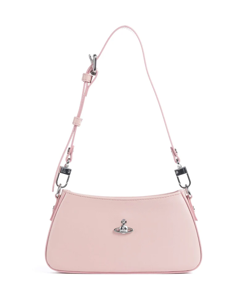 Vivienne Westwood Tasha Smooth Bolso de hombro pastel pink