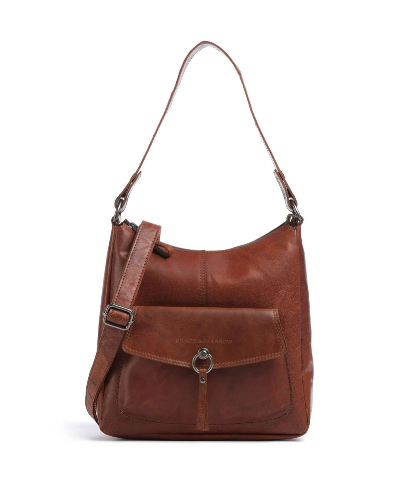 Spikes & Sparrow Bronco Cydney Bolso de hobo brandy