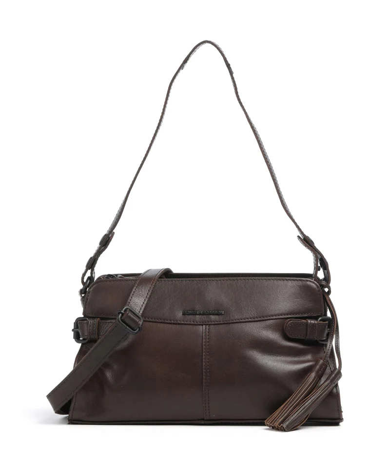 Spikes & Sparrow Hudson Madelon Bolso de hombro dark brown
