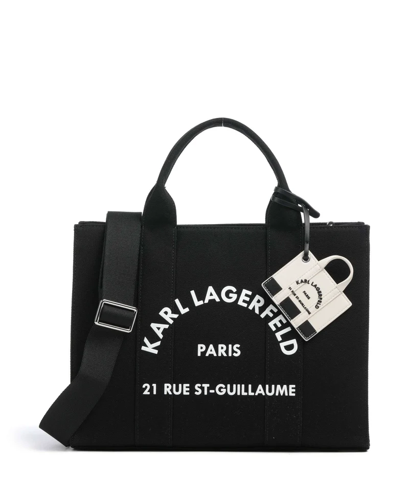 Karl Lagerfeld K/Rue St Guillaume Medium Bolso de mano black