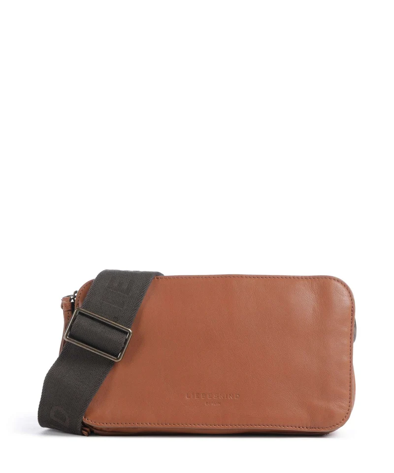 Liebeskind Clarice Sheep Natural Bandolera cognac