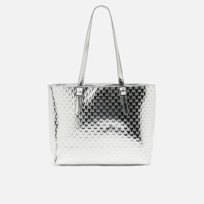 Misri bolso shopper grande con bolsillo para portátil (13") y estampado monogram ED.
