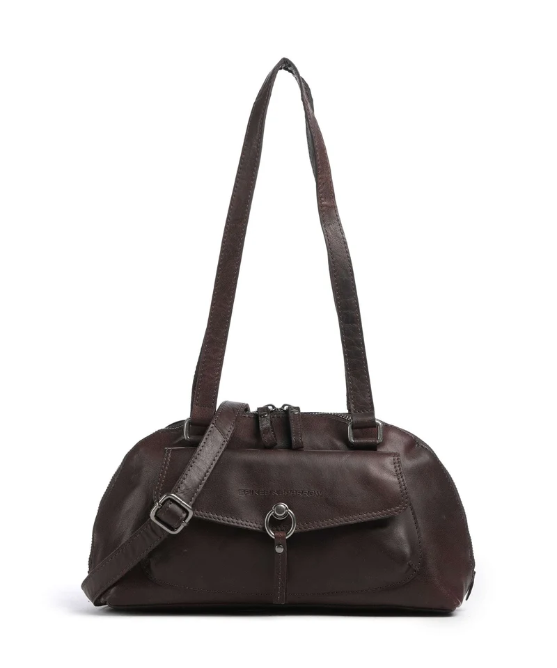 Spikes & Sparrow Bronco Thyrza Bolso de hombro dark brown