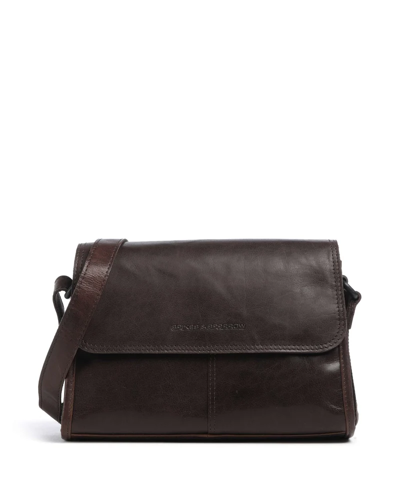 Spikes & Sparrow Bronco Belle Bandolera dark brown