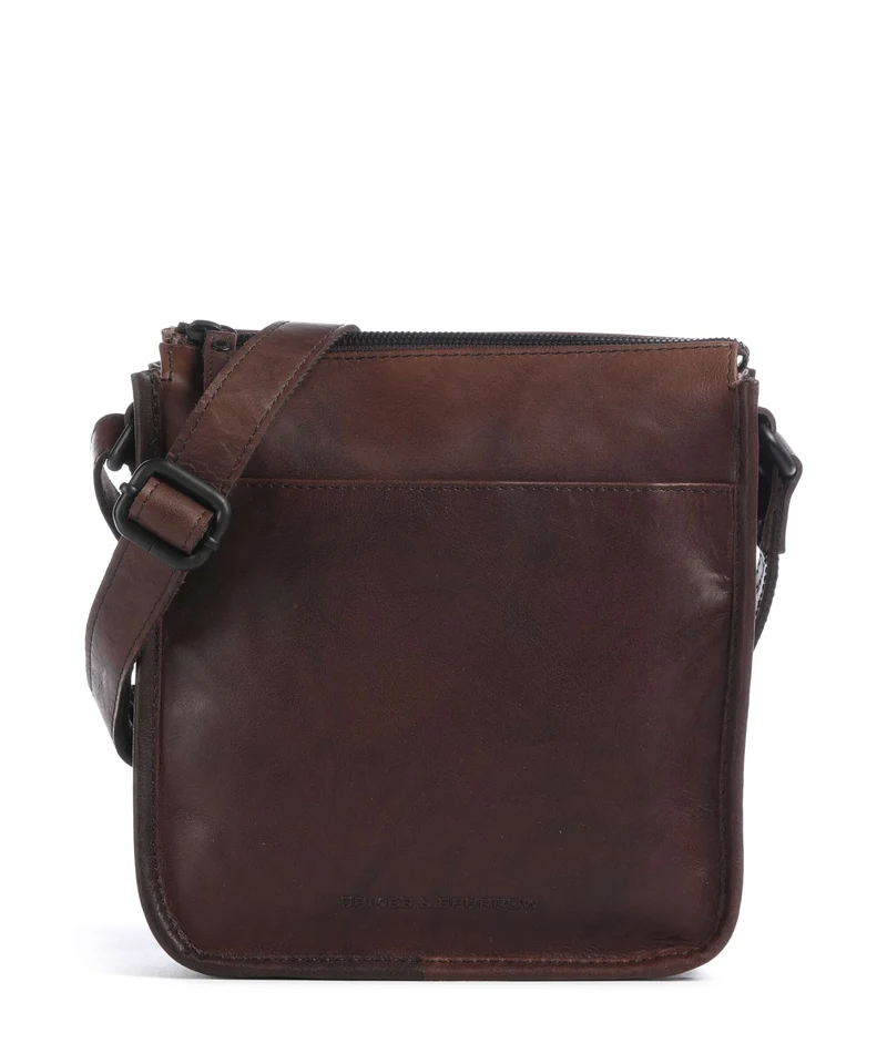 Spikes & Sparrow Bronco Margo Bandolera dark brown