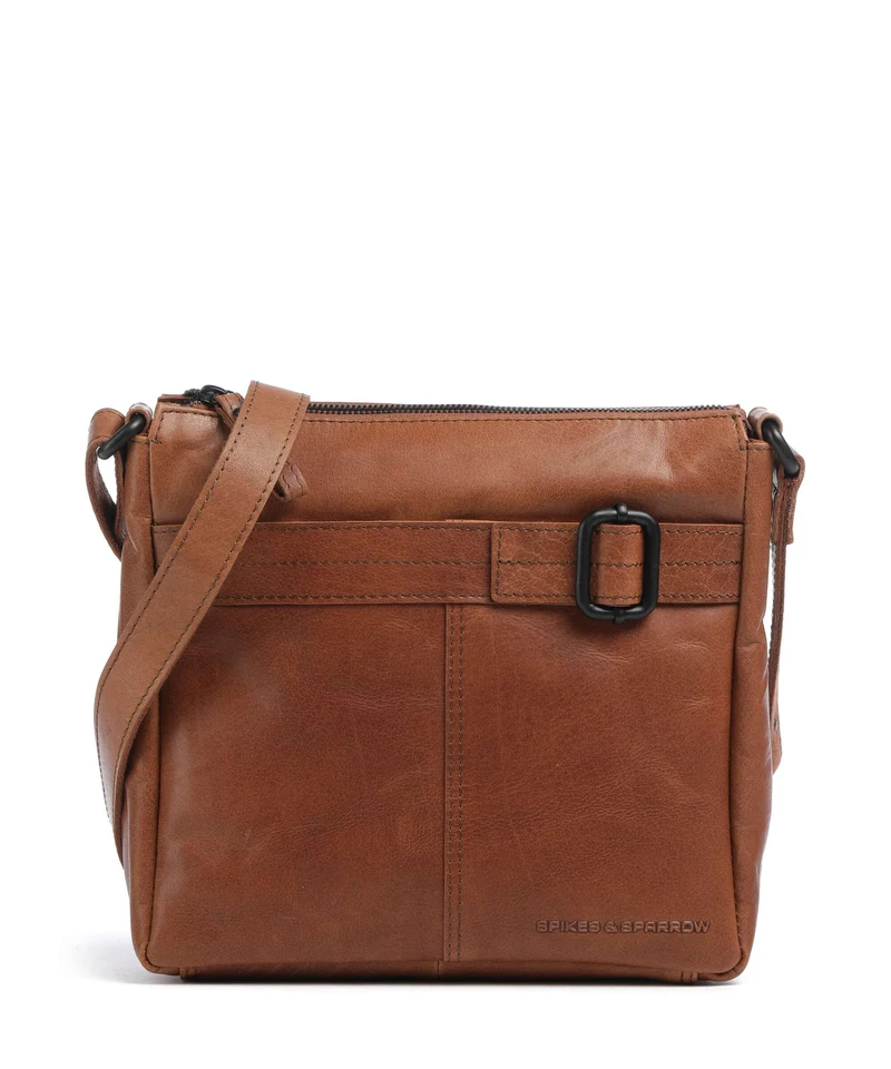 Spikes & Sparrow Bronco Teddi Bandolera brandy