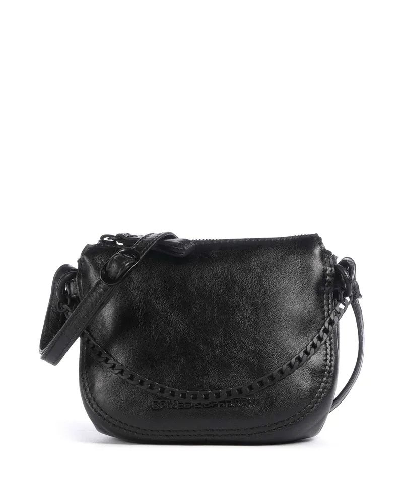 Spikes & Sparrow Apache Delaine Bandolera black