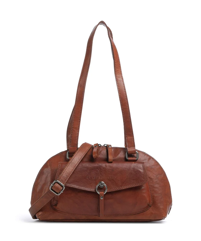 Spikes & Sparrow Bronco Thyrza Bolso de hombro brandy