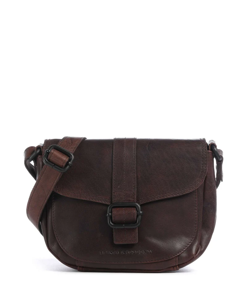 Spikes & Sparrow Bronco Dilianne Bandolera dark brown