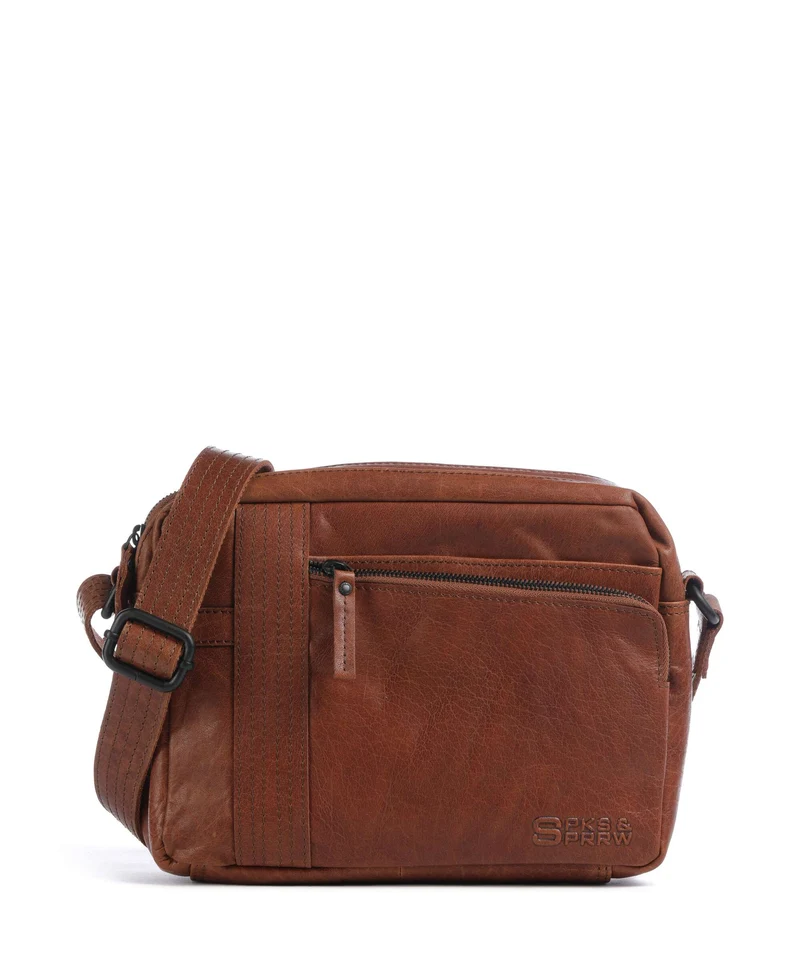 Spikes & Sparrow Bronco Ayden Bandolera brandy