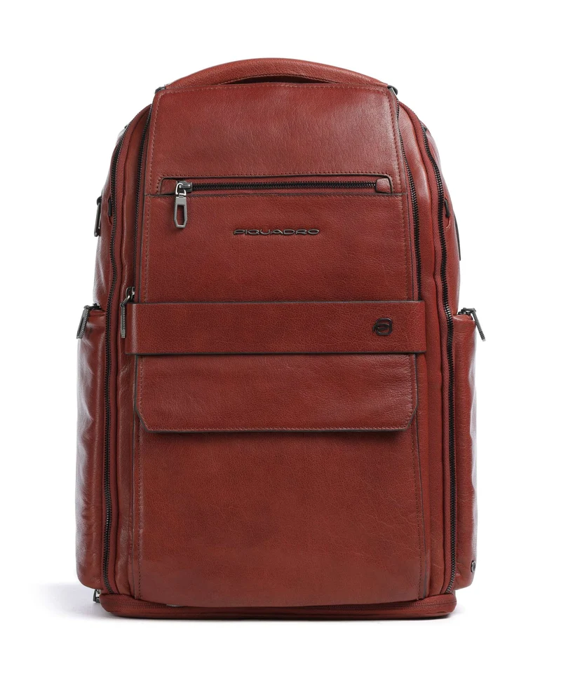 Piquadro Solm Mochila de viaje cuoio