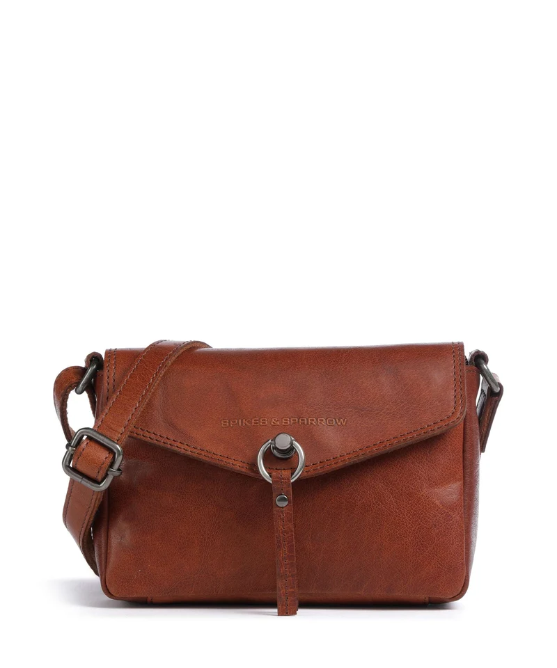 Spikes & Sparrow Bronco Emmalyn Bandolera brandy
