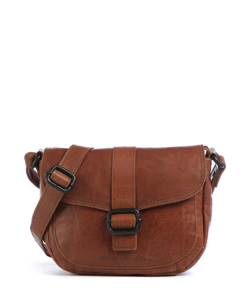 Spikes & Sparrow Bronco Dilianne Bandolera brandy