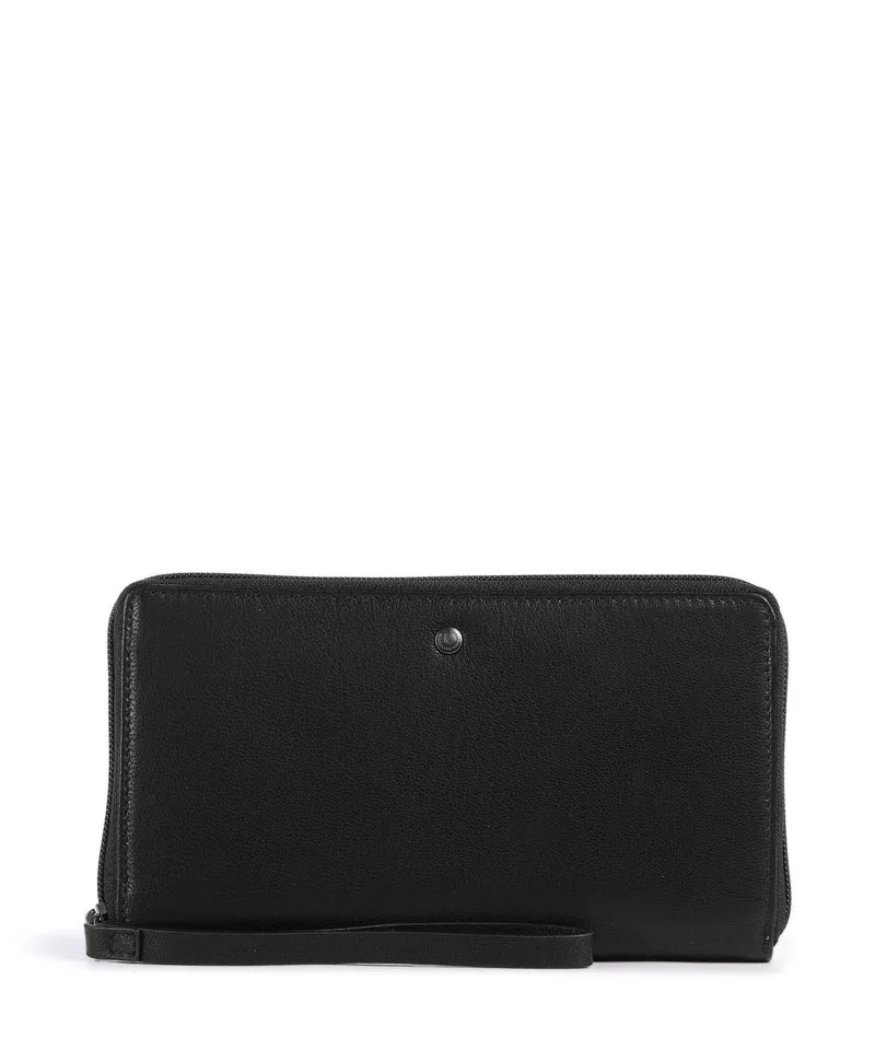 Bugatti Black Magic Monedero schwarz