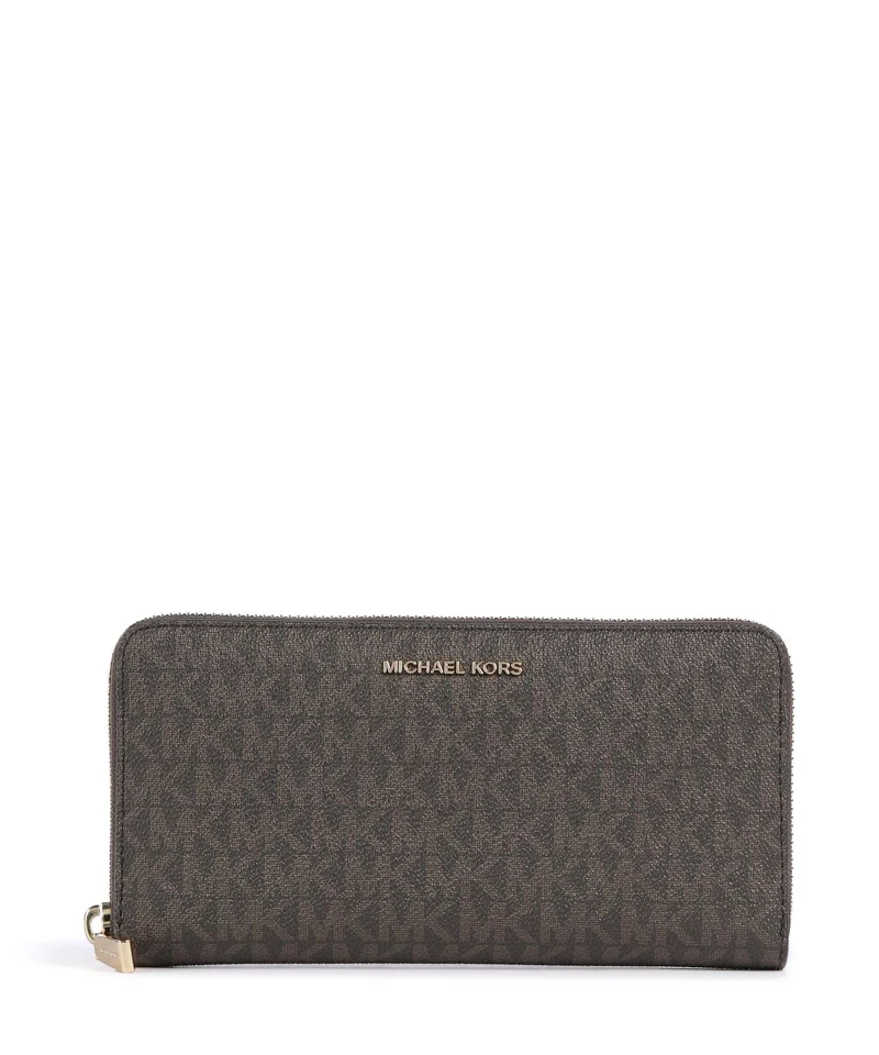 Michael Kors Jet Set Large Monedero brown/acorn