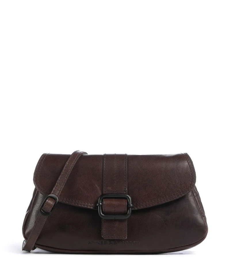 Spikes & Sparrow Bronco Sylvie Bandolera dark brown