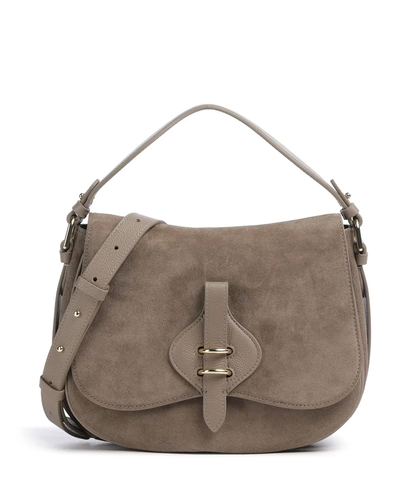 Coccinelle Mavery Suede Bolso de mano warm taupe
