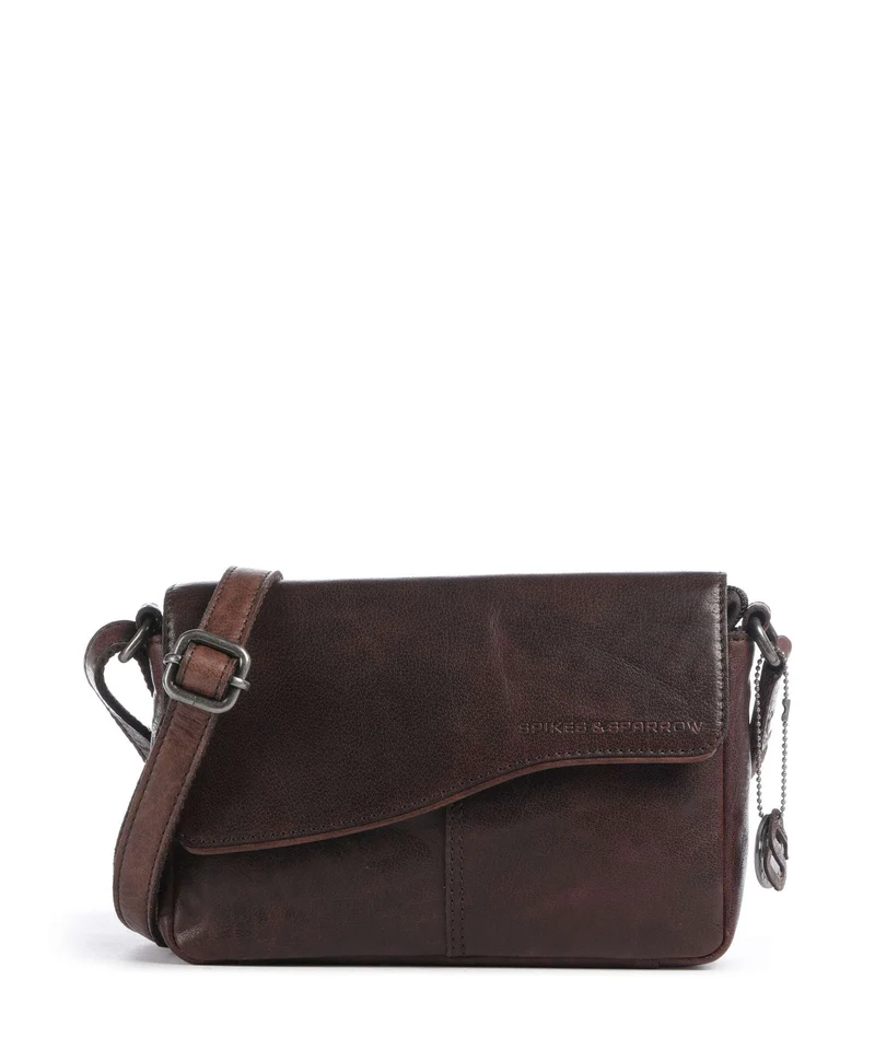 Spikes & Sparrow Bronco Robine Bandolera dark brown