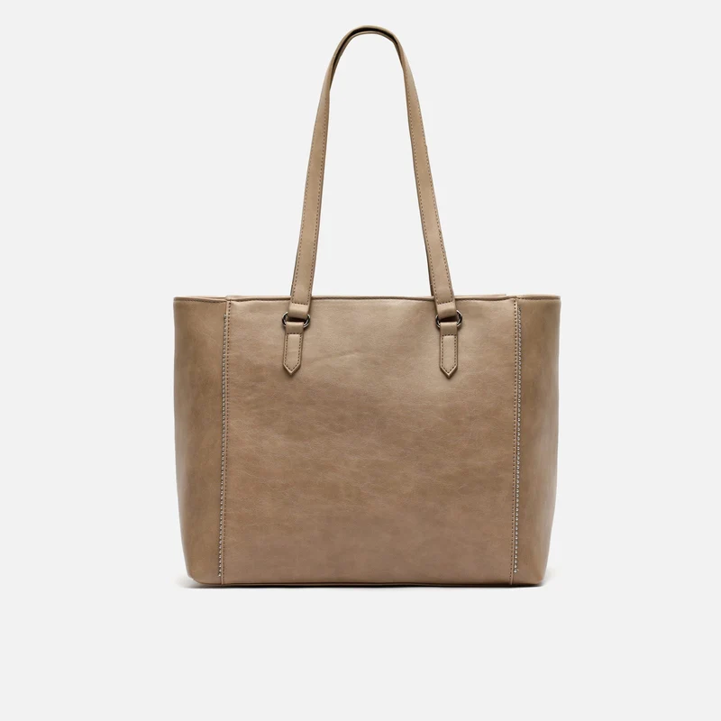 Sibila bolso shopper grande con detalles metálicos ED.