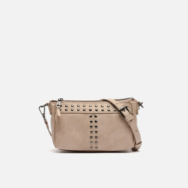 Kalani bolso bandolera pequeño con detalles metálicos ED.