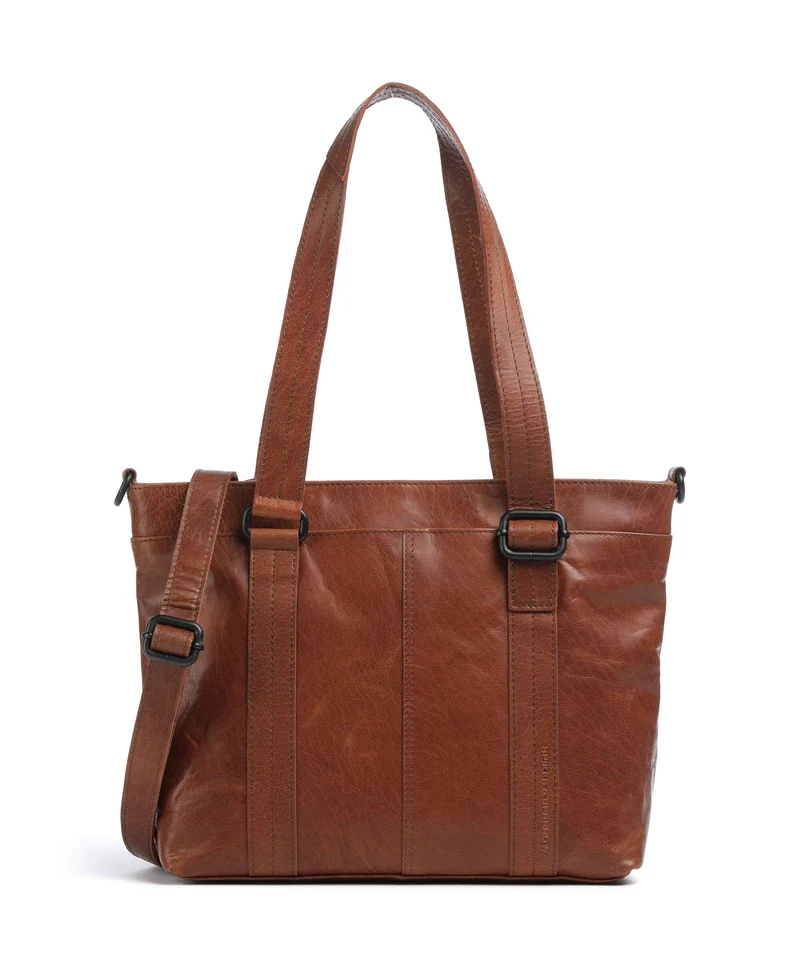 Spikes & Sparrow Bronco Alexis Bolsa shopping brandy