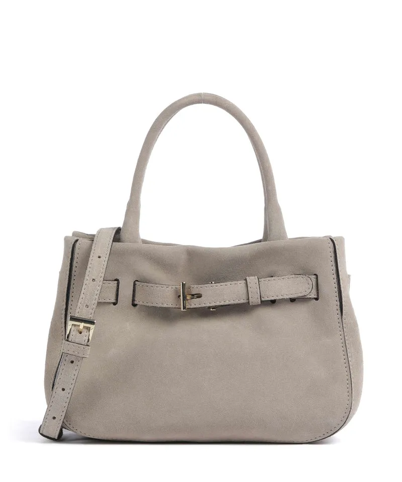 Abro Suede Jill Bolso de mano siena