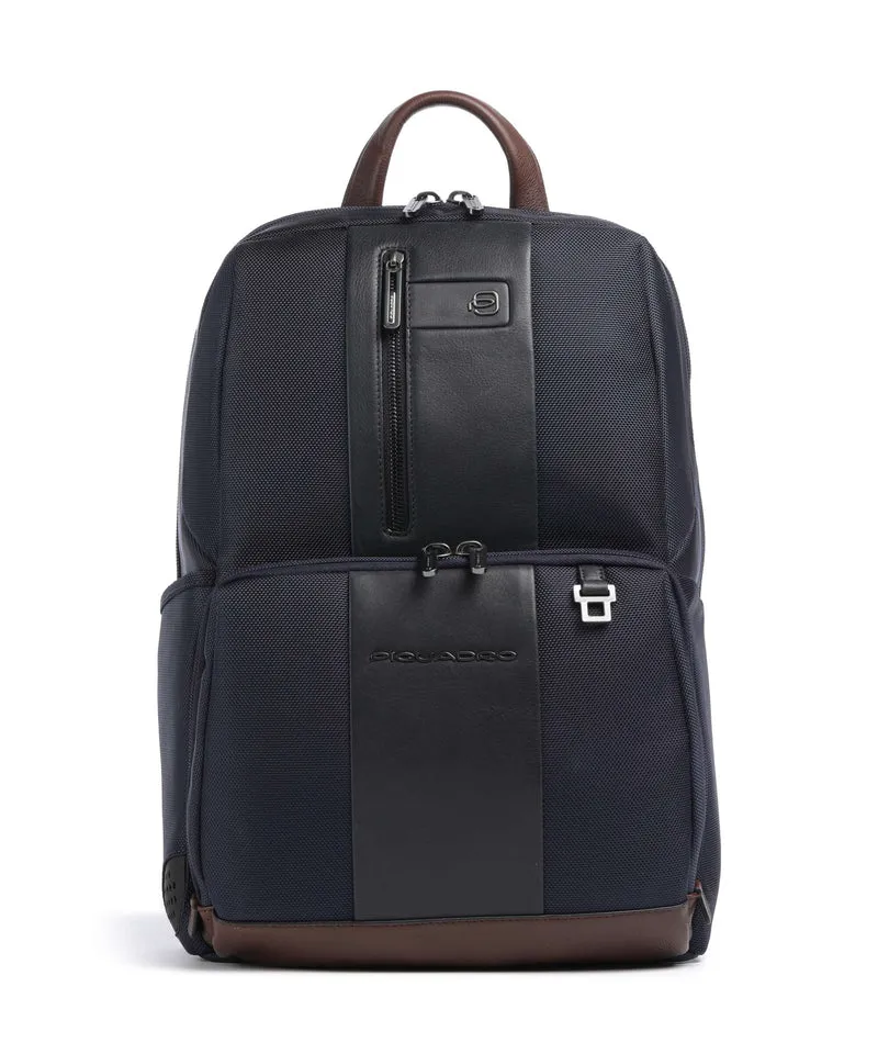 Piquadro Brief 2 LED Mochila para portátil blue/cognac
