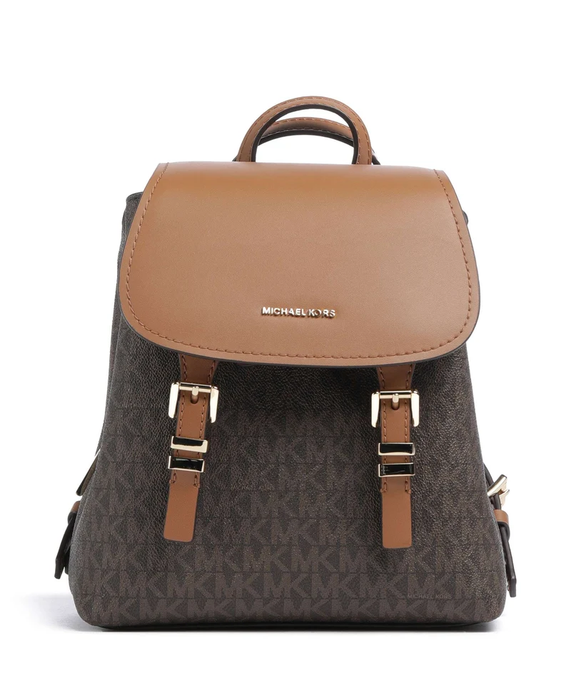 Michael Kors Quinn XS Bolso mochila brown/acorn