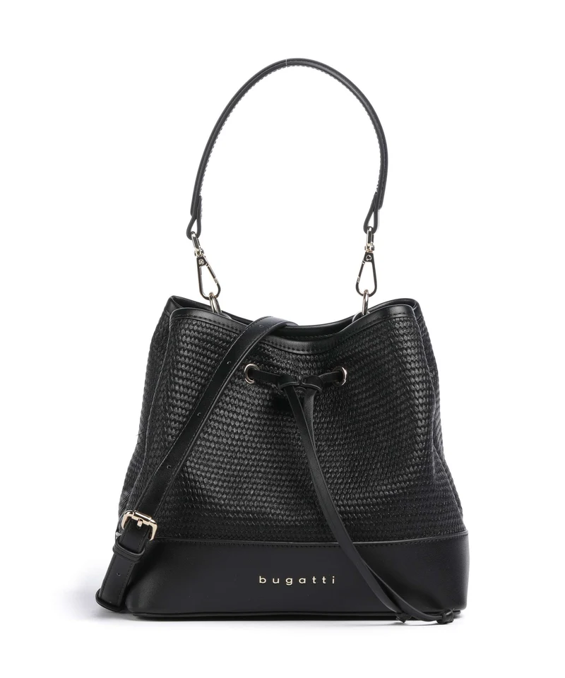 Bugatti Isa Bucket bolso de mano schwarz