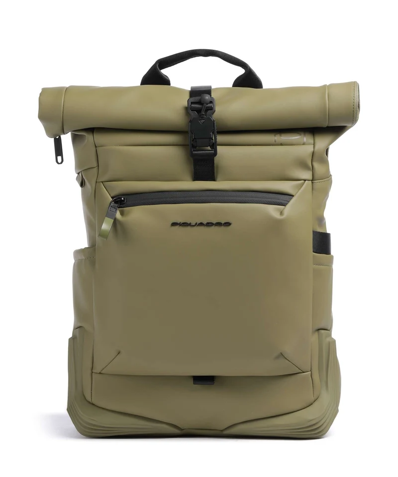Piquadro Corner Special Mochila roll-top light green