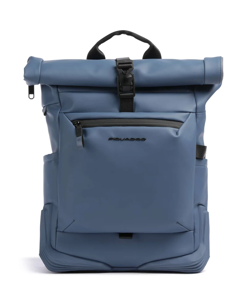 Piquadro Corner Special Mochila roll-top avio
