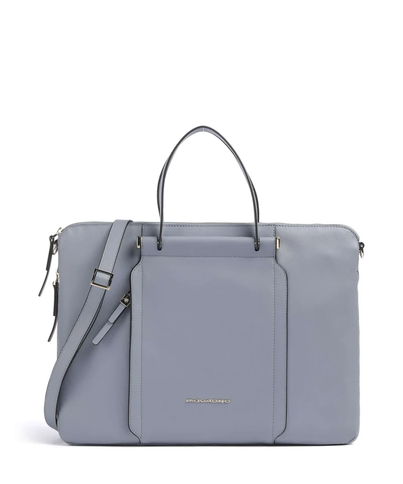 Piquadro W92T Maletín light blue