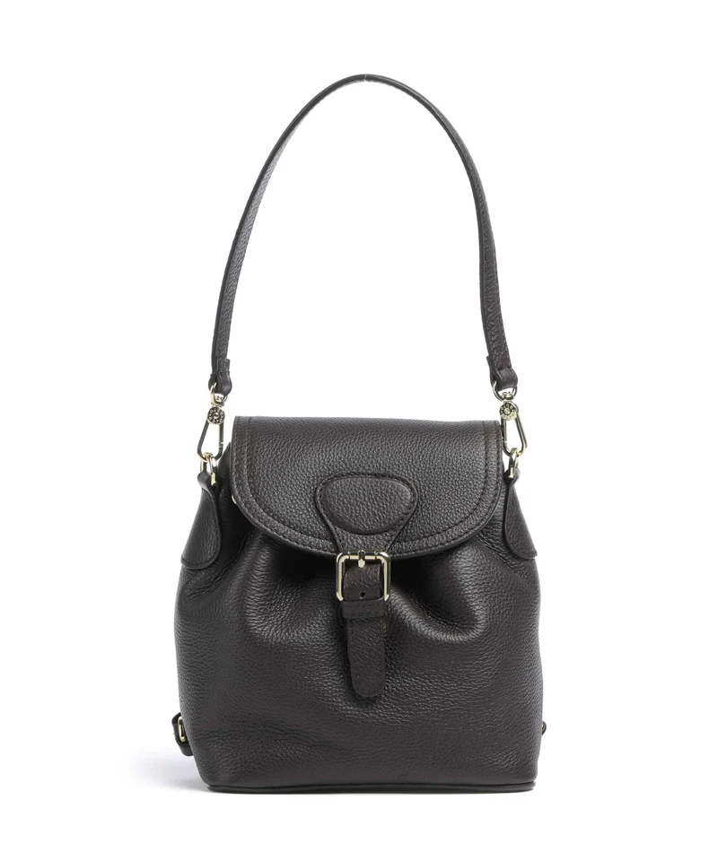Abro Agave Daily Small Bolso mochila dark brown