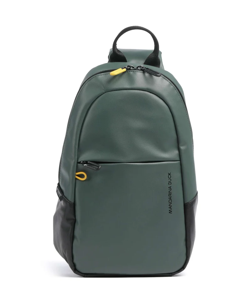 Mandarina Duck Eco Coated Mochila sling deep green