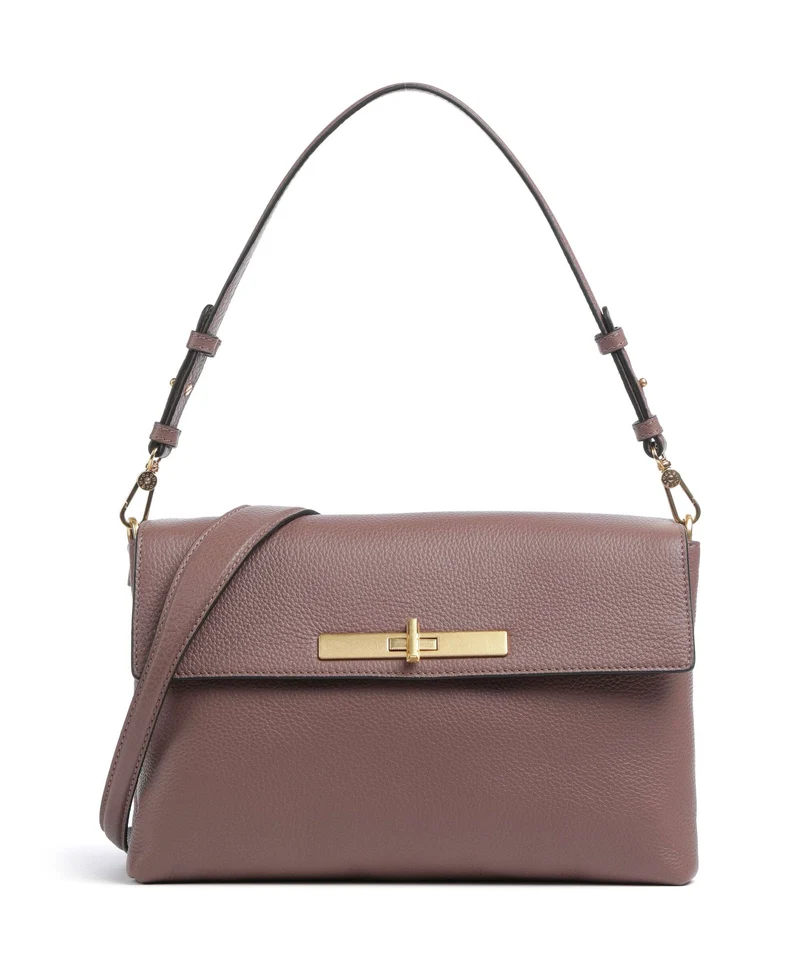 Abro Agave Twist Bolso de hombro rosewood