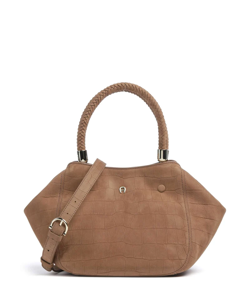 Aigner Carré Soft M Bolso de mano saddle brown