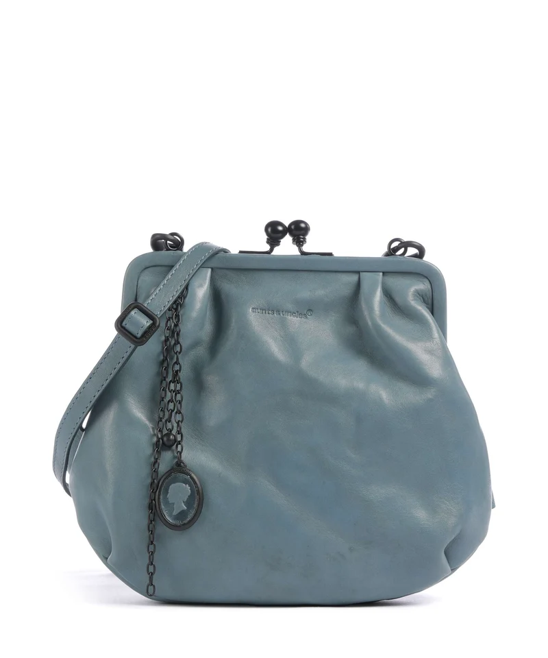Aunts & Uncles Grandma's Luxury Club Mrs. Fortune Cookie Bandolera aegean blue