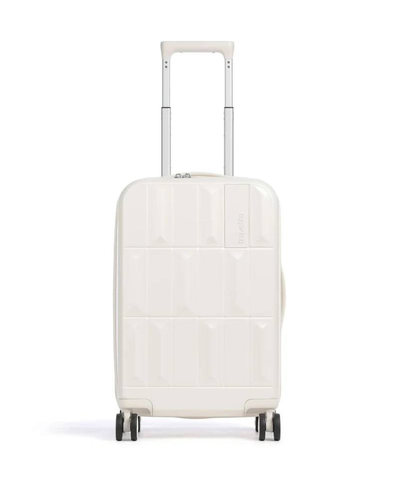 Travelite Panello Maleta con 4 ruedas ivory