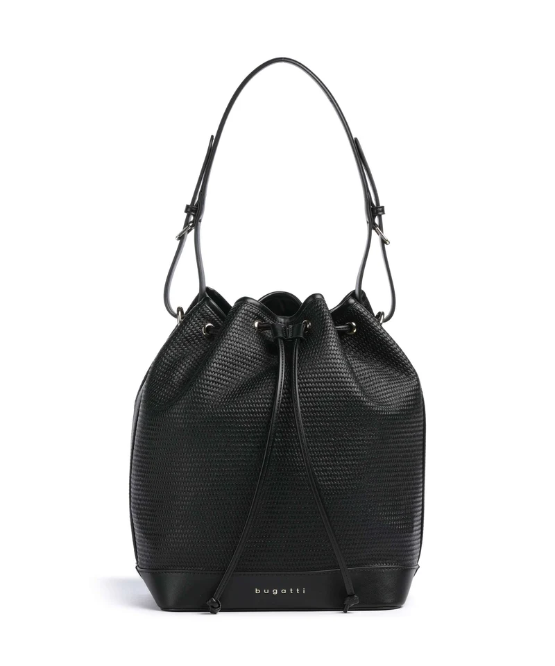 Bugatti Isa Bucket bolso de mano schwarz