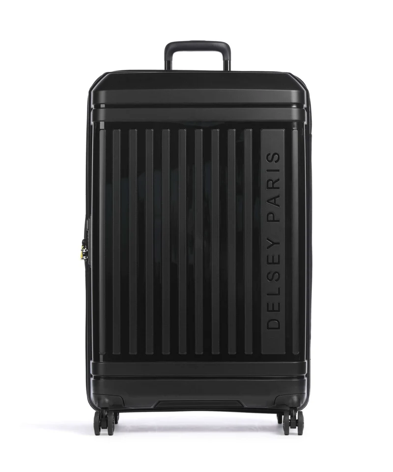 Delsey Paris Lutece Se Maleta con 4 ruedas black