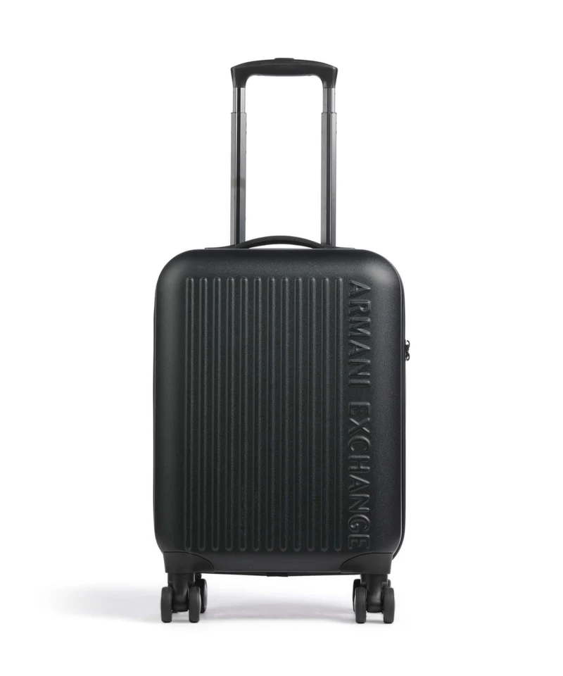 Armani Exchange Maui Maleta con 4 ruedas black beauty
