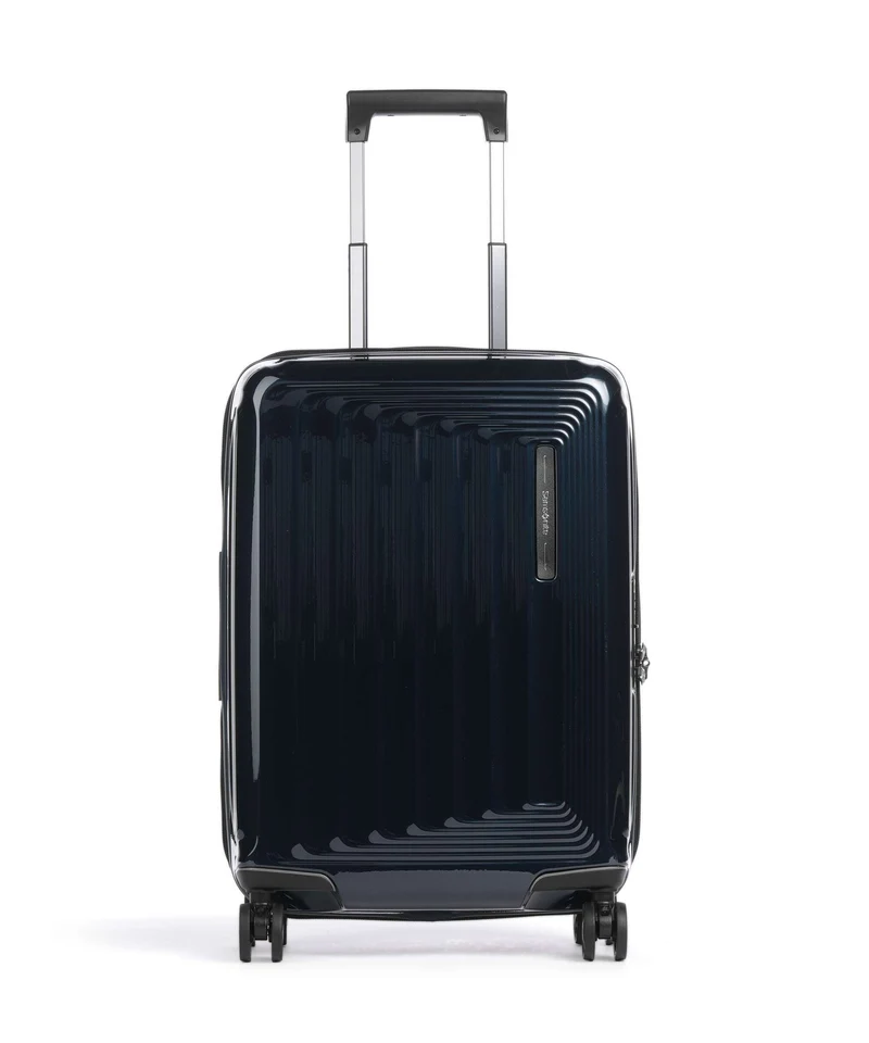 Samsonite Nuon Maleta con 4 ruedas metallic dark blue
